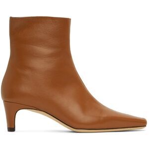 Staud Tan Wally Ankle Boots Size EU37/US7 $395